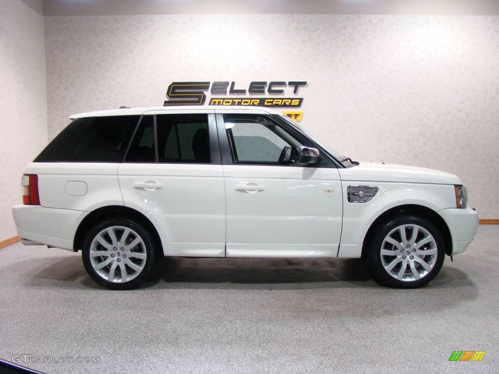 2006 Range Rover Sport Supercharged - Chawton White / Ebony Black photo #4