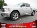 2014 Bright Silver Metallic Ram 1500 SLT Crew Cab 4x4  photo #1