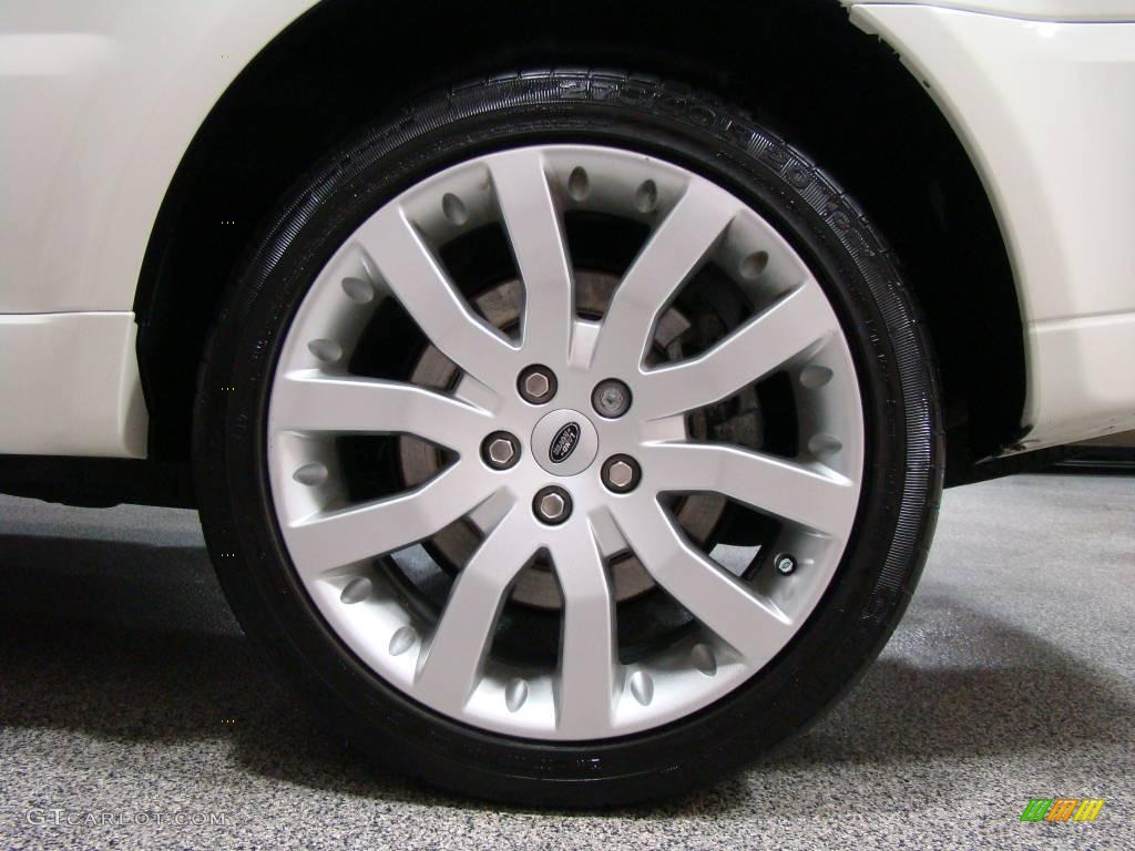 2006 Range Rover Sport Supercharged - Chawton White / Ebony Black photo #7