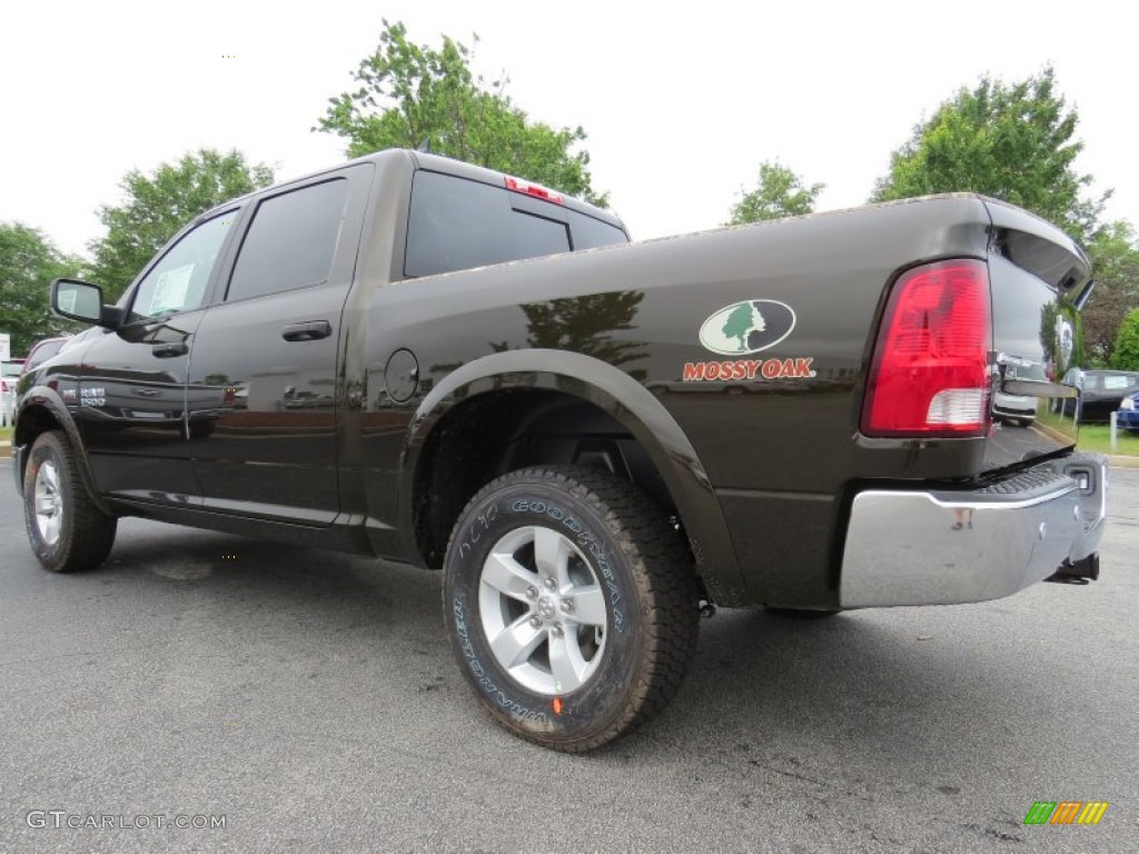 2014 1500 Mossy Oak Edition Crew Cab 4x4 - Black Gold Pearl Coat / Canyon Brown/Light Frost Beige photo #2