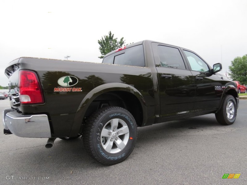 2014 1500 Mossy Oak Edition Crew Cab 4x4 - Black Gold Pearl Coat / Canyon Brown/Light Frost Beige photo #3