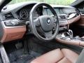 Cinnamon Brown Interior Photo for 2012 BMW 5 Series #93646657