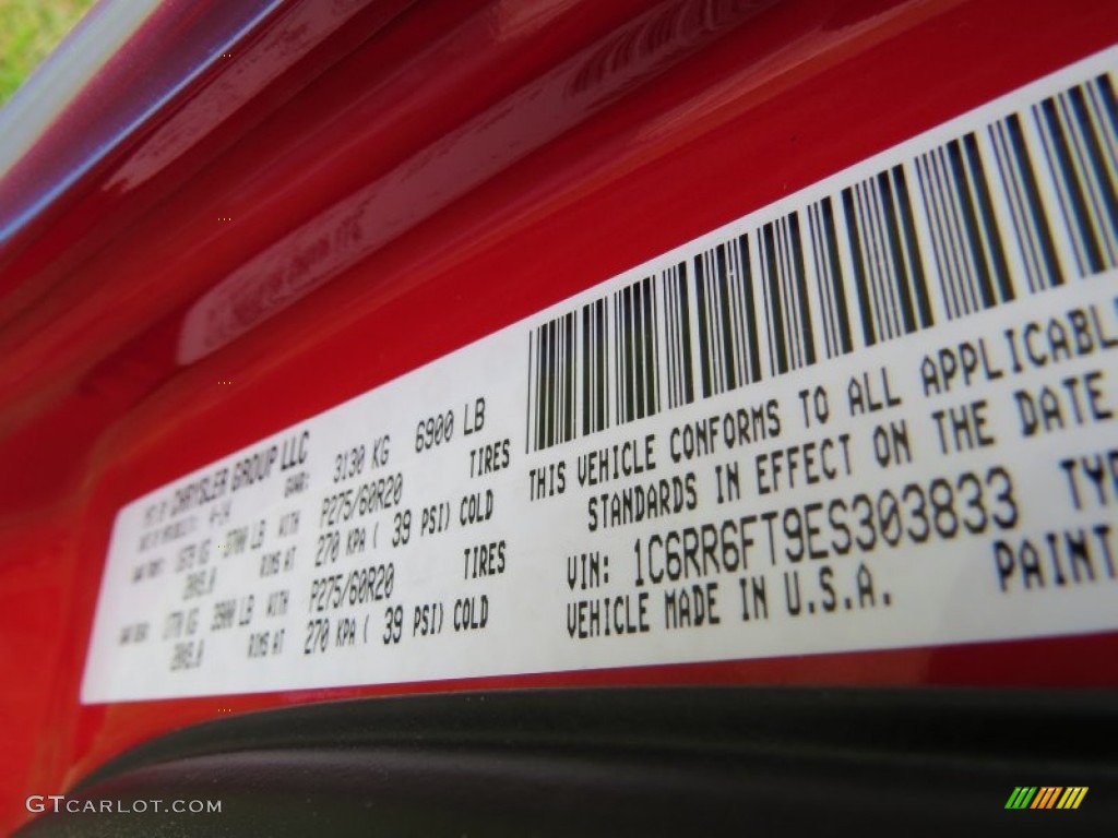 2014 1500 Express Quad Cab - Flame Red / Black/Diesel Gray photo #11