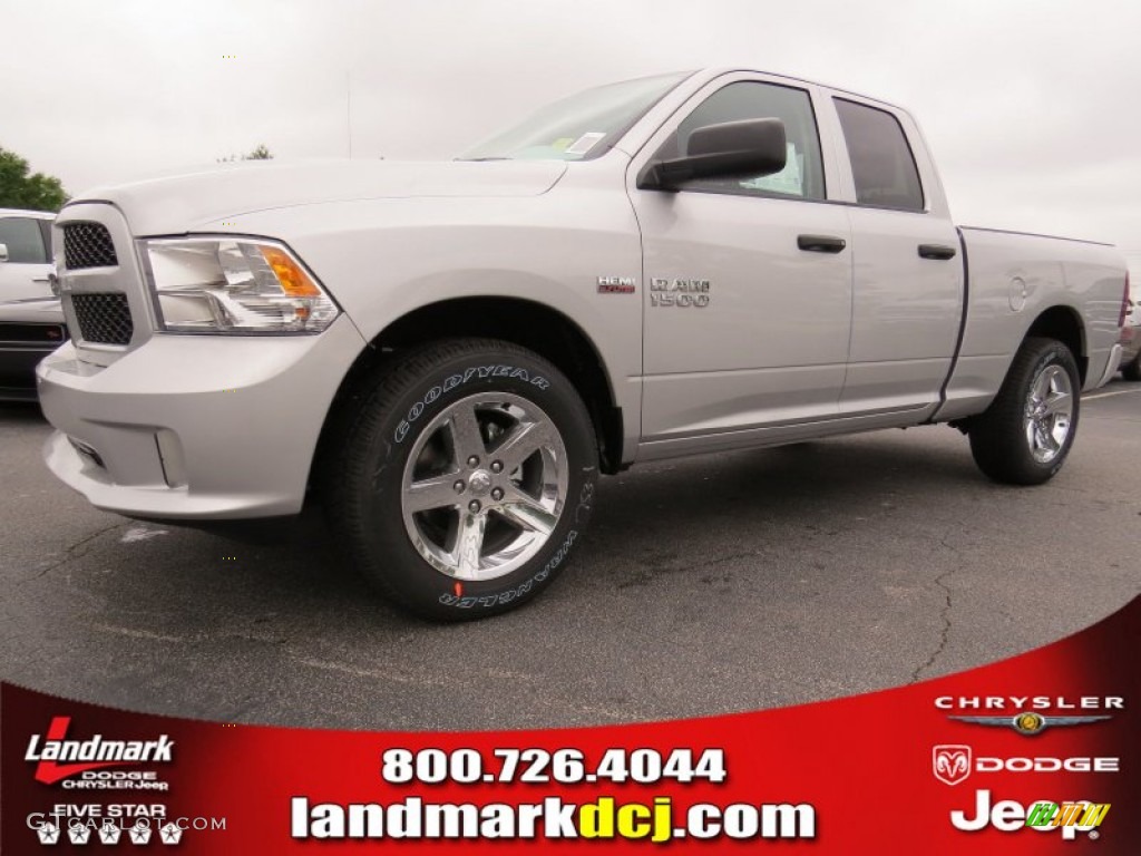 Bright Silver Metallic Ram 1500