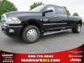 Black - 3500 Laramie Limited Crew Cab Dually Photo No. 1