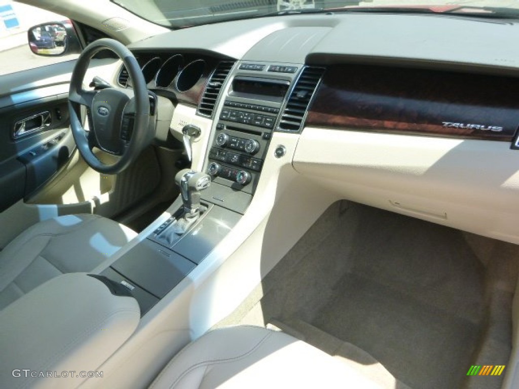 2012 Taurus SEL - Red Candy Metallic / Light Stone photo #11