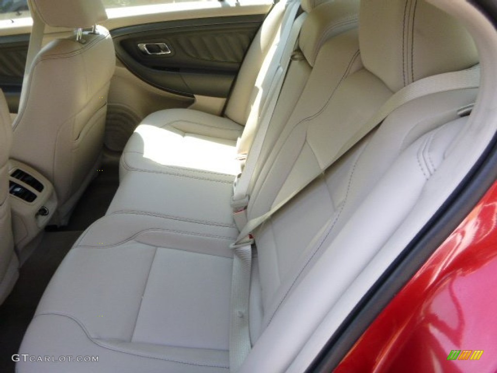 2012 Taurus SEL - Red Candy Metallic / Light Stone photo #17