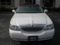 2003 Ceramic White Tri Coat Lincoln Town Car Cartier  photo #8