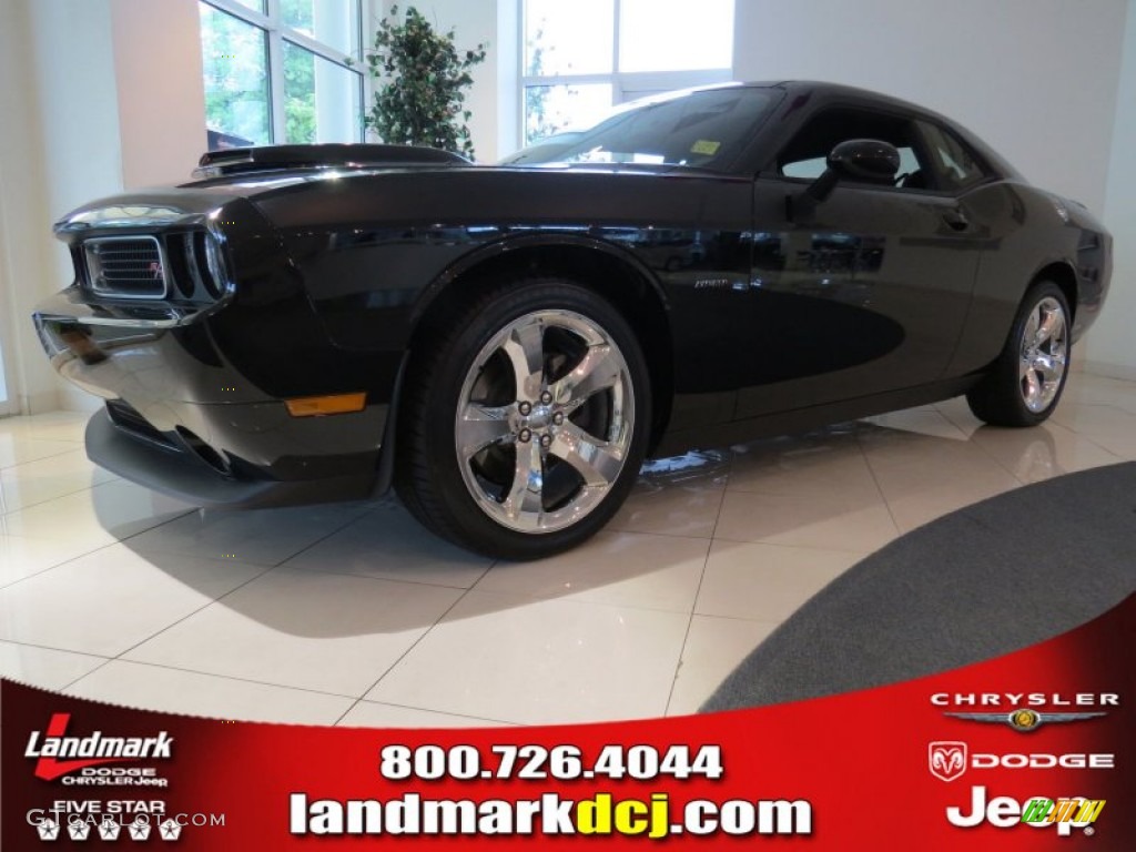 2014 Challenger R/T - Black / Dark Slate Gray photo #1