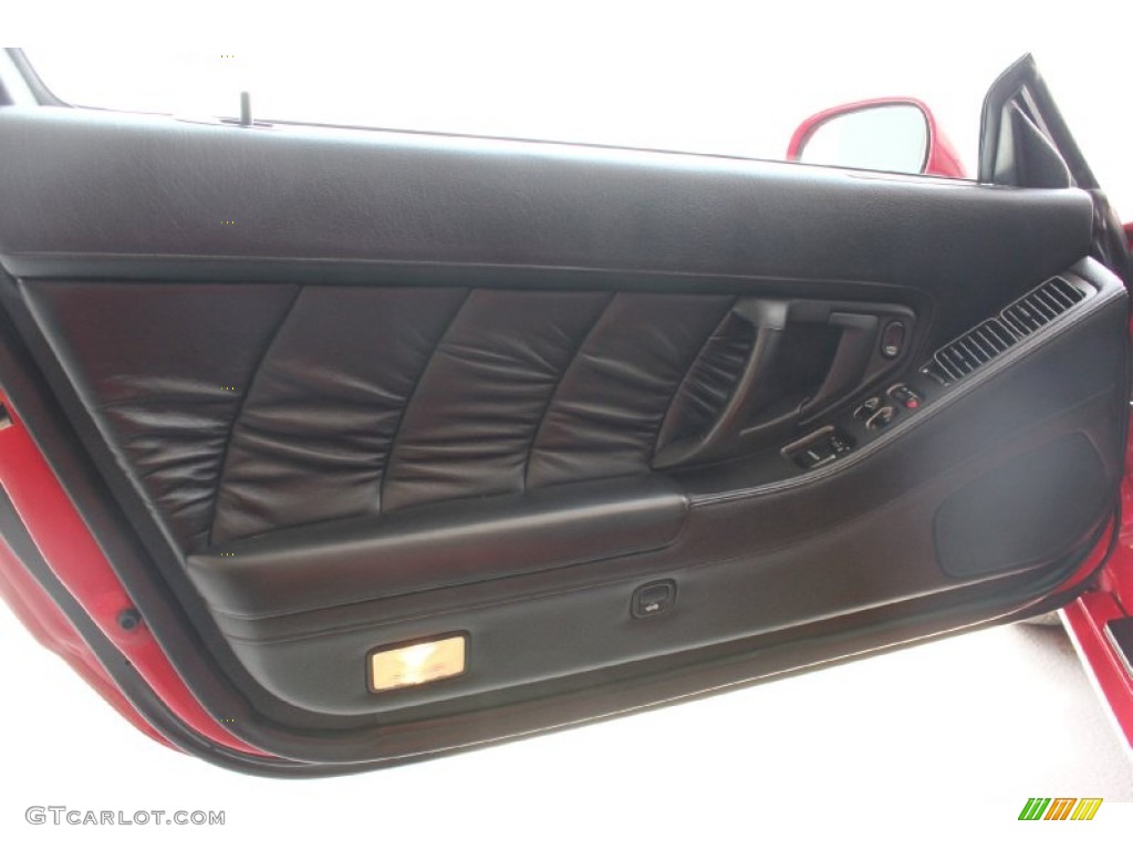 1992 Acura NSX Coupe Black Door Panel Photo #93650317