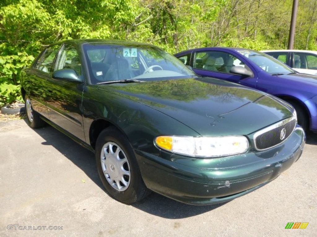 Augusta Green Metallic 2003 Buick Century Custom Exterior Photo #93654425