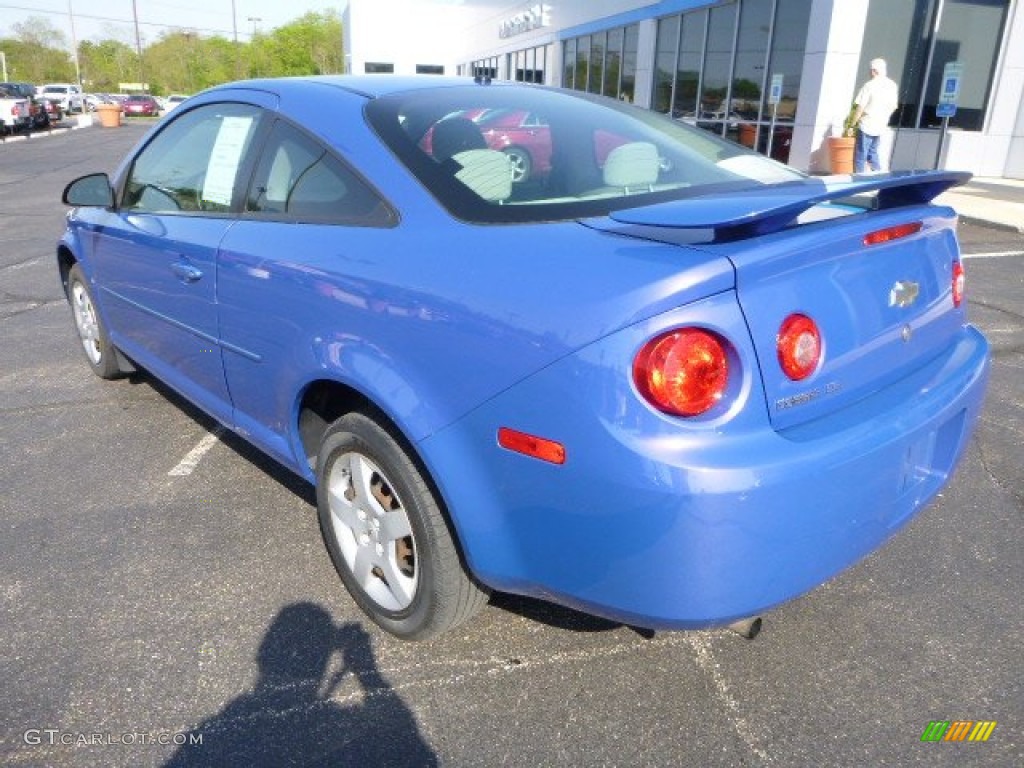 2008 Cobalt LS Coupe - Blue Flash Metallic / Gray photo #3