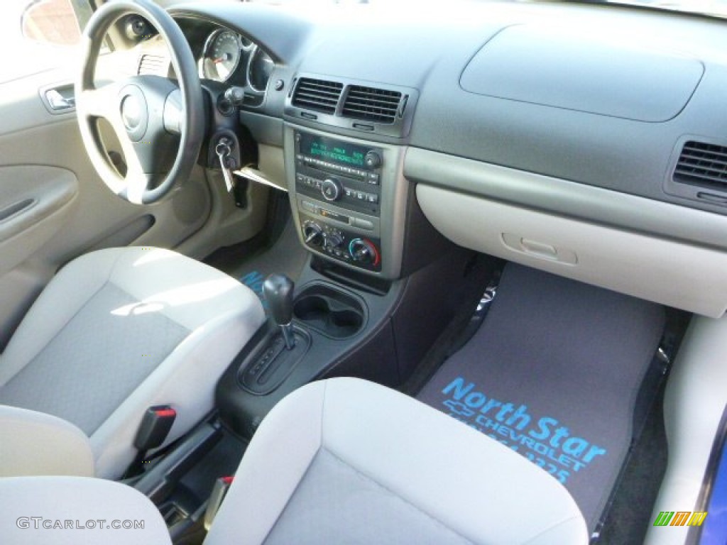 2008 Cobalt LS Coupe - Blue Flash Metallic / Gray photo #11