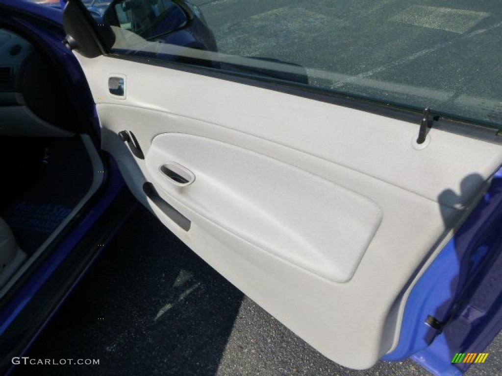 2008 Cobalt LS Coupe - Blue Flash Metallic / Gray photo #12