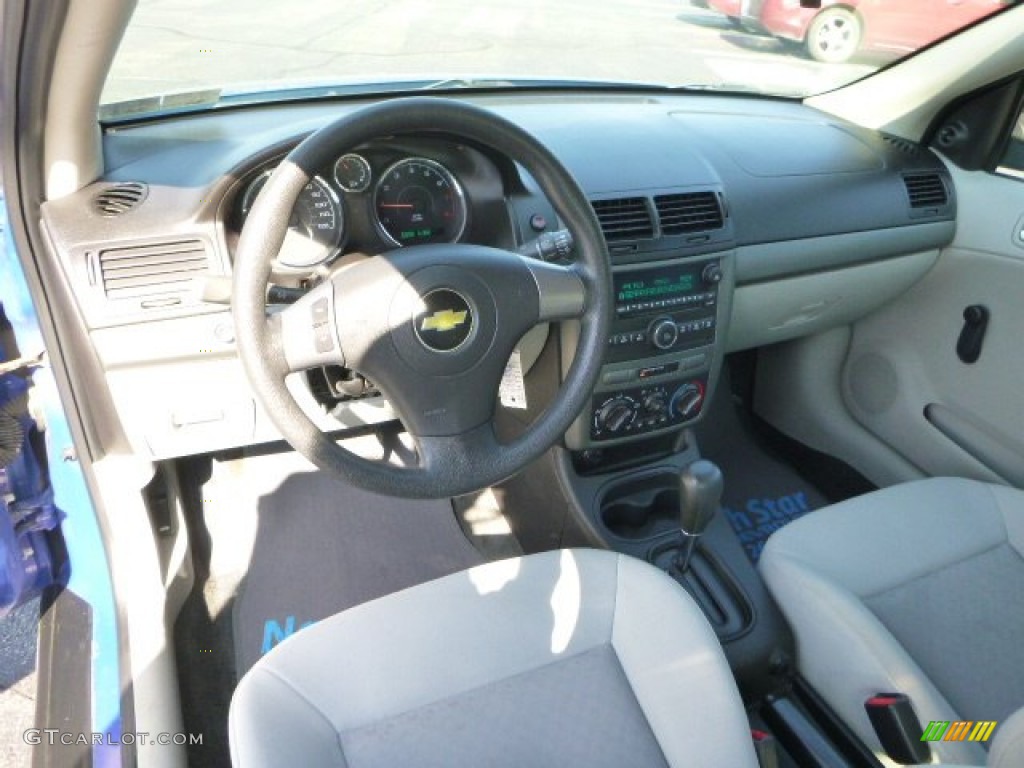 2008 Cobalt LS Coupe - Blue Flash Metallic / Gray photo #15