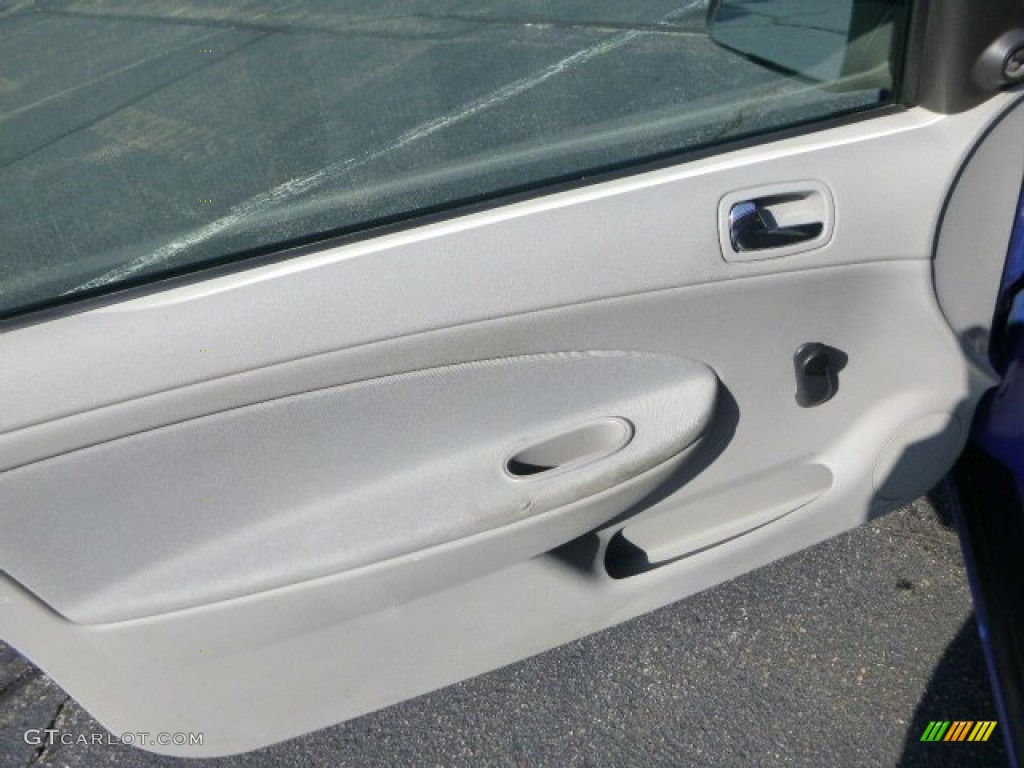 2008 Cobalt LS Coupe - Blue Flash Metallic / Gray photo #16