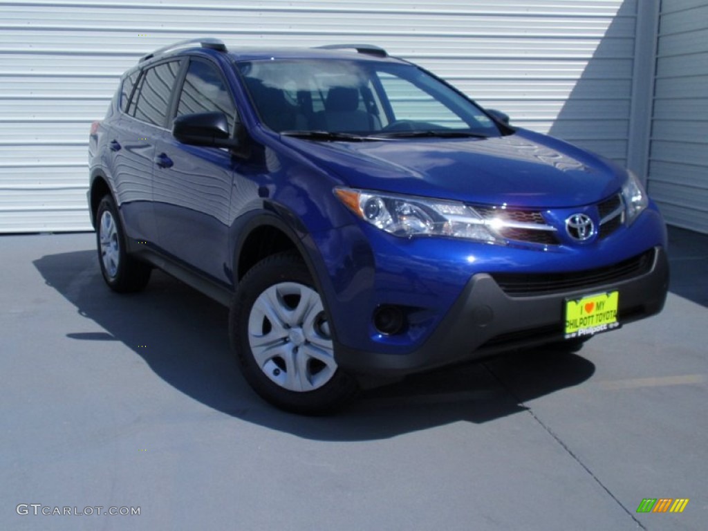 2014 RAV4 LE - Blue Crush Metallic / Ash photo #1