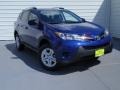 2014 Blue Crush Metallic Toyota RAV4 LE  photo #2