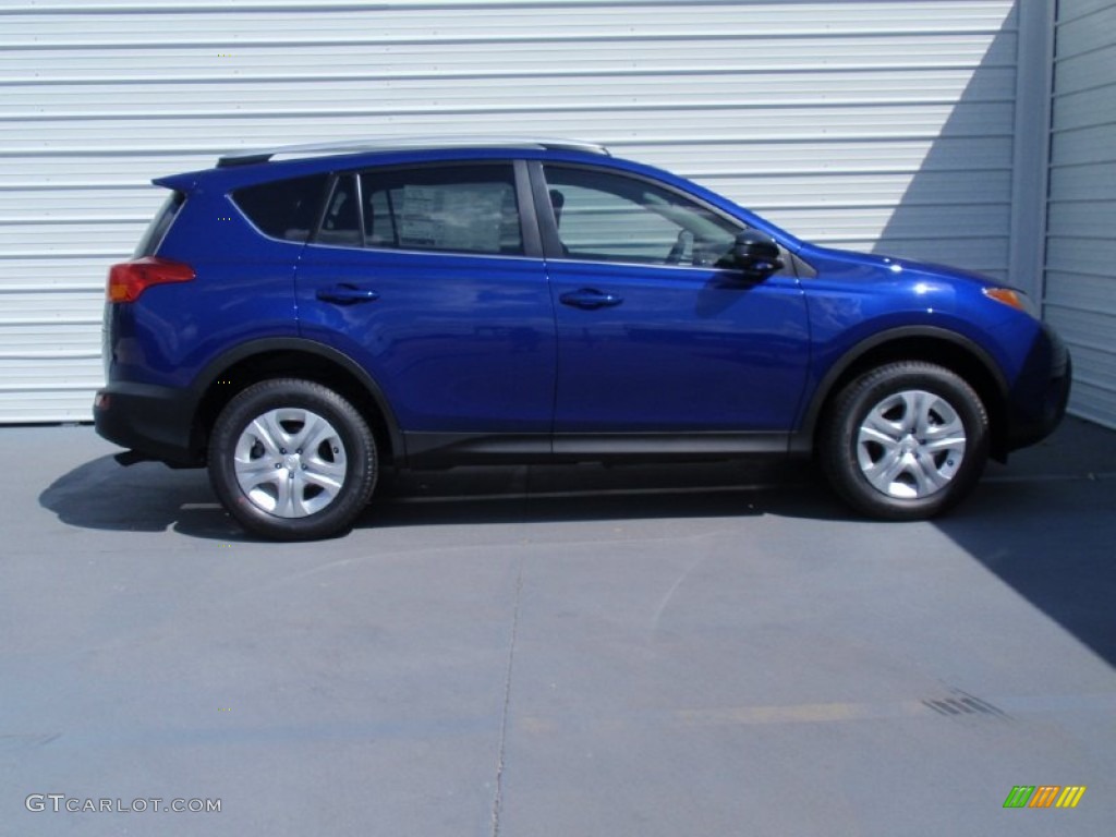 2014 RAV4 LE - Blue Crush Metallic / Ash photo #3