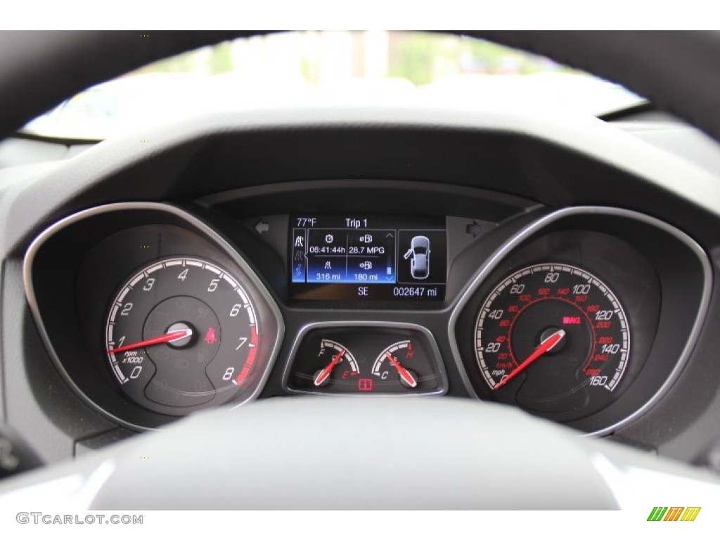 2014 Focus ST Hatchback - Race Red / ST Charcoal Black Recaro Sport Seats photo #18