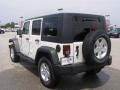 2007 Stone White Jeep Wrangler Unlimited X 4x4  photo #5