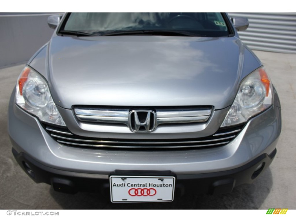 2007 CR-V EX-L - Whistler Silver Metallic / Black photo #2