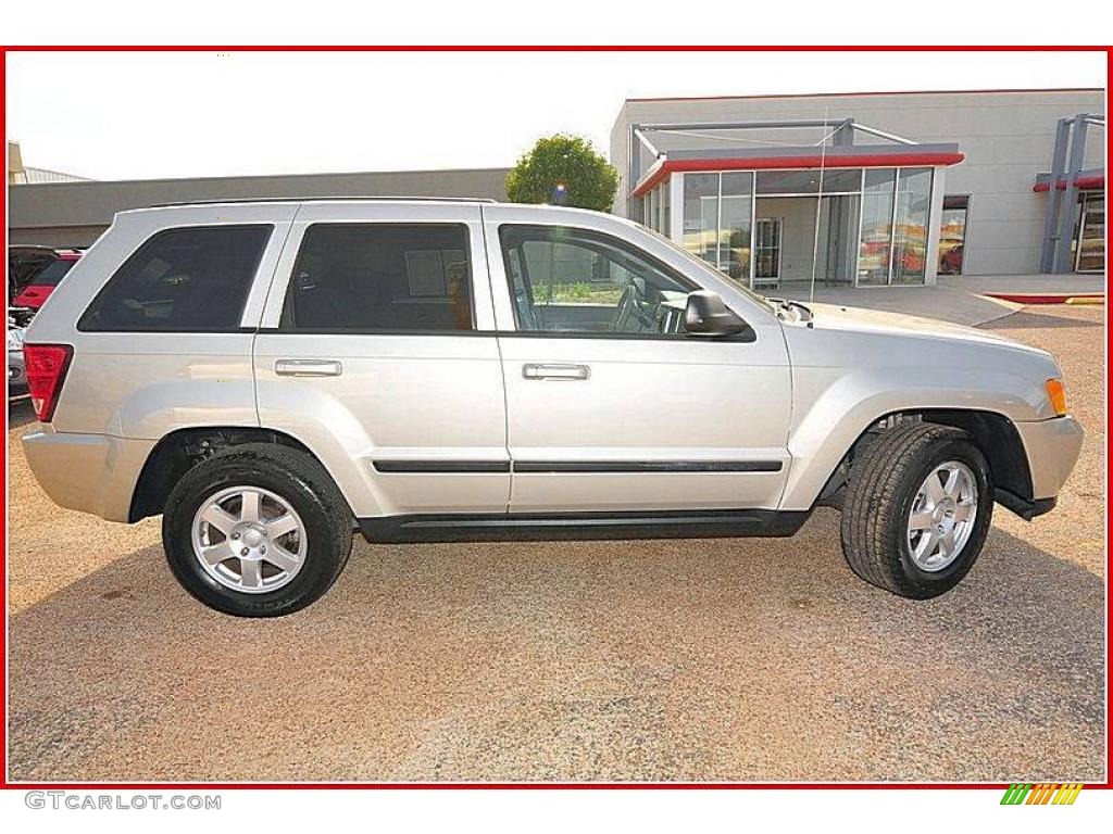2008 Grand Cherokee Laredo - Bright Silver Metallic / Dark Slate Gray photo #6