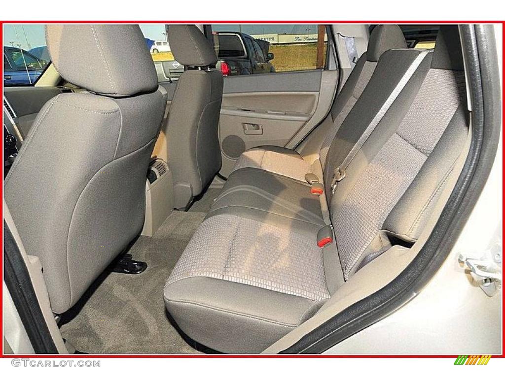 2008 Grand Cherokee Laredo - Bright Silver Metallic / Dark Slate Gray photo #14