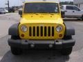 2008 Detonator Yellow Jeep Wrangler Unlimited X 4x4  photo #8