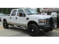 Oxford White - F350 Super Duty Lariat Crew Cab 4x4 Photo No. 78
