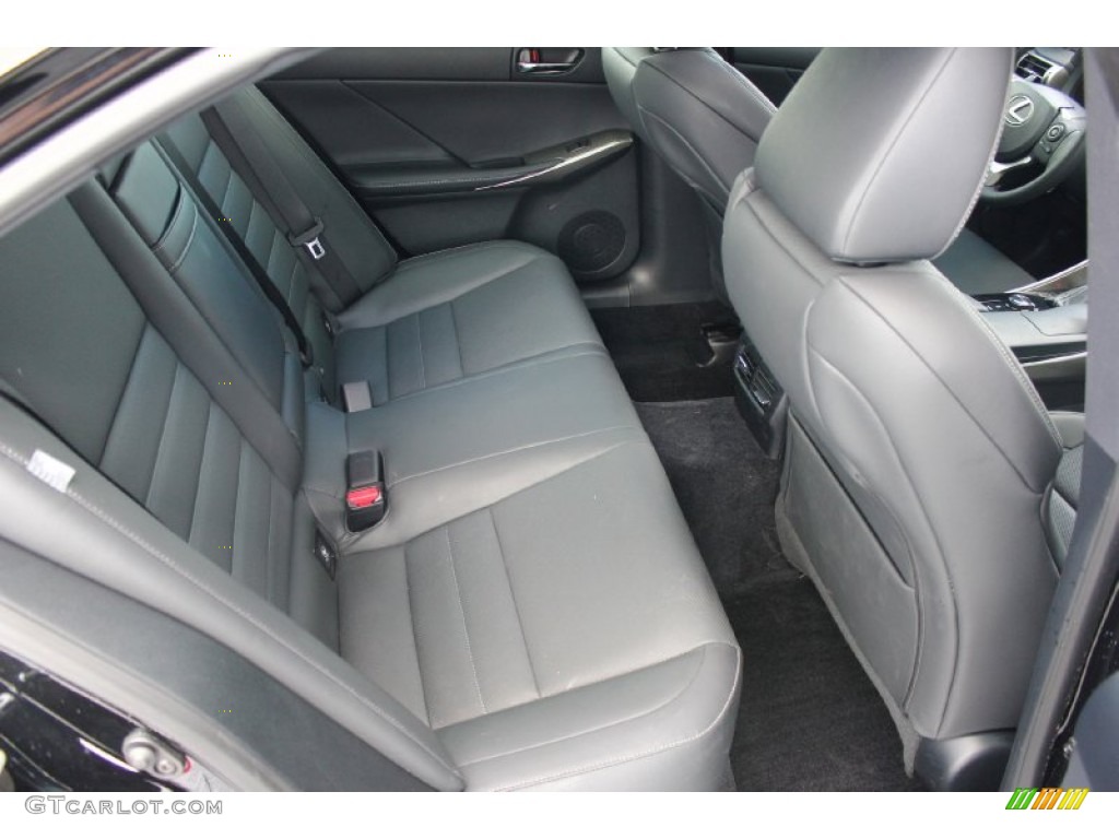 2014 Lexus IS 250 F Sport Rear Seat Photo #93661990