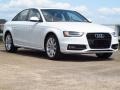 2014 Glacier White Metallic Audi A4 2.0T Sedan  photo #1