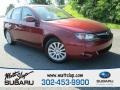 2011 Camellia Red Pearl Subaru Impreza 2.5i Premium Wagon #93667082