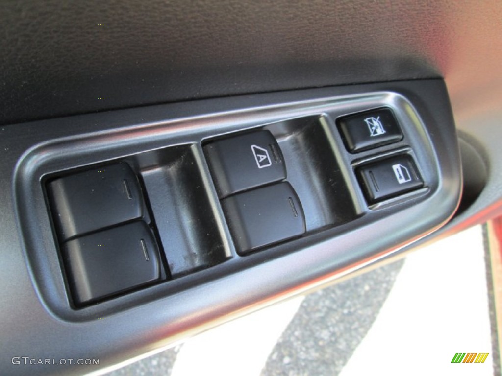 2011 Impreza 2.5i Premium Wagon - Camellia Red Pearl / Carbon Black photo #13