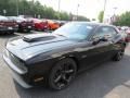 2014 Black Dodge Challenger R/T Blacktop  photo #3