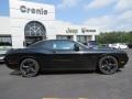 2014 Black Dodge Challenger R/T Blacktop  photo #8