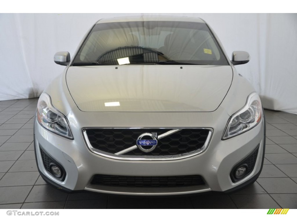 2012 C30 T5 - Silver Metallic / Off Black/Blonde photo #2