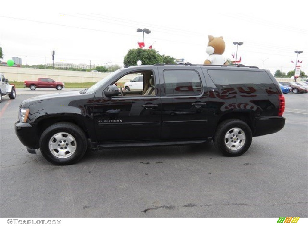 Black 2014 Chevrolet Suburban LT Exterior Photo #93669722