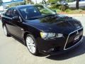 2010 Tarmac Black Pearl Mitsubishi Lancer RALLIART AWD  photo #6