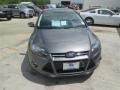 2014 Sterling Gray Ford Focus Titanium Sedan  photo #2