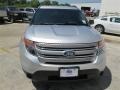 2014 Ingot Silver Ford Explorer FWD  photo #2