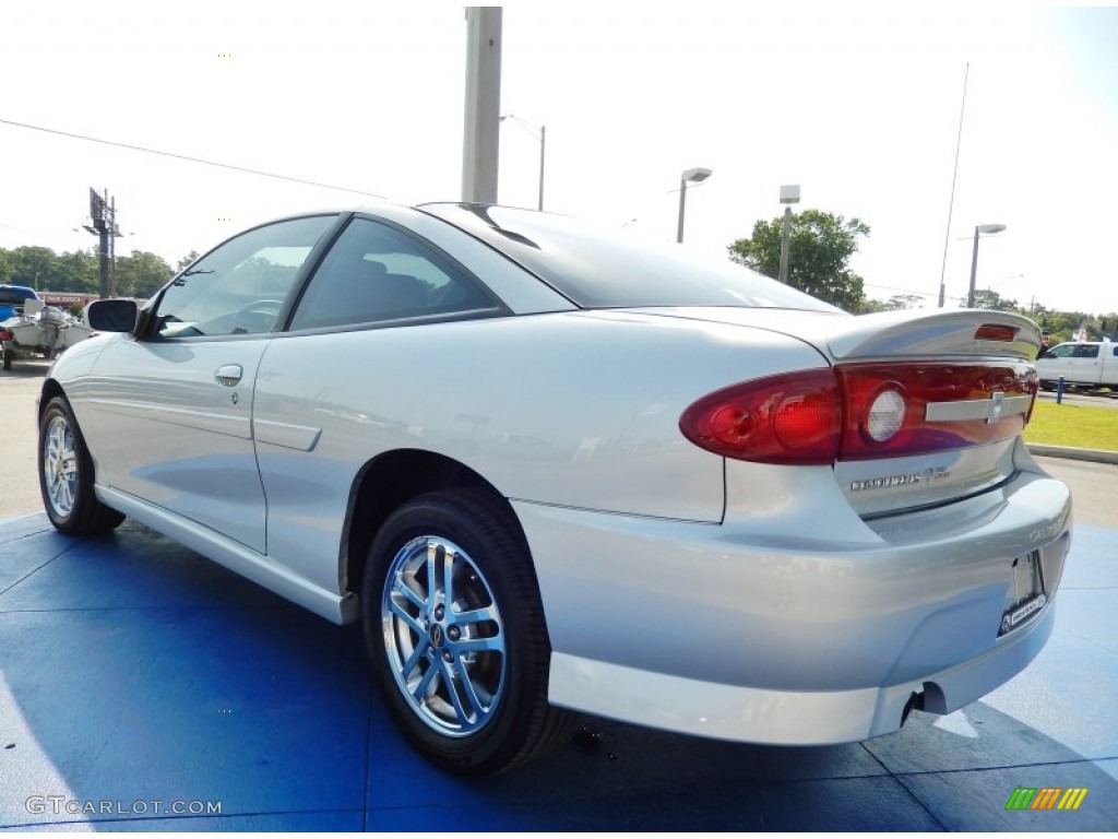 2003 Cavalier LS Sport Coupe - Ultra Silver Metallic / Graphite Gray photo #3