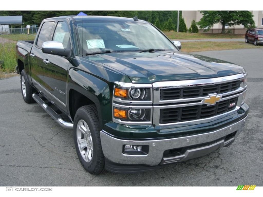 Rainforest Green Metallic Chevrolet Silverado 1500