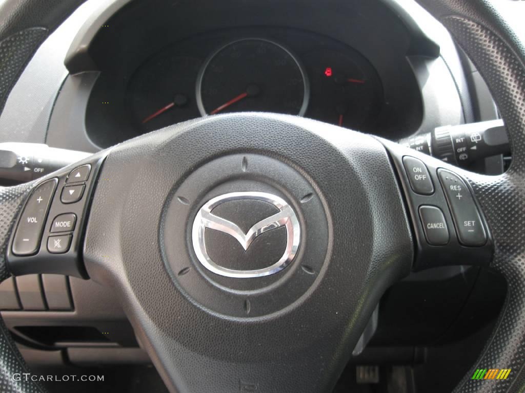 2008 MAZDA5 Sport - Sunlight Silver / Black photo #13