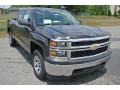 Front 3/4 View of 2014 Silverado 1500 WT Double Cab 4x4