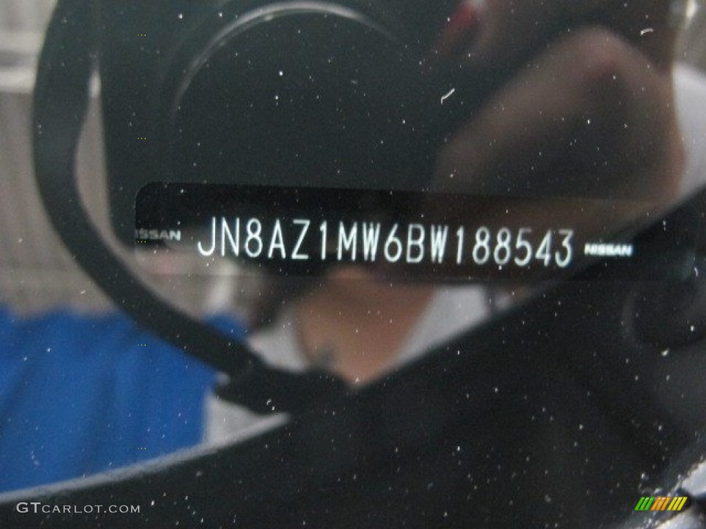 2011 Murano SL AWD - Platinum Graphite / Black photo #43