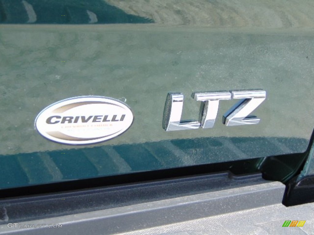 2014 Silverado 1500 LTZ Crew Cab 4x4 - Rainforest Green Metallic / Cocoa/Dune photo #8