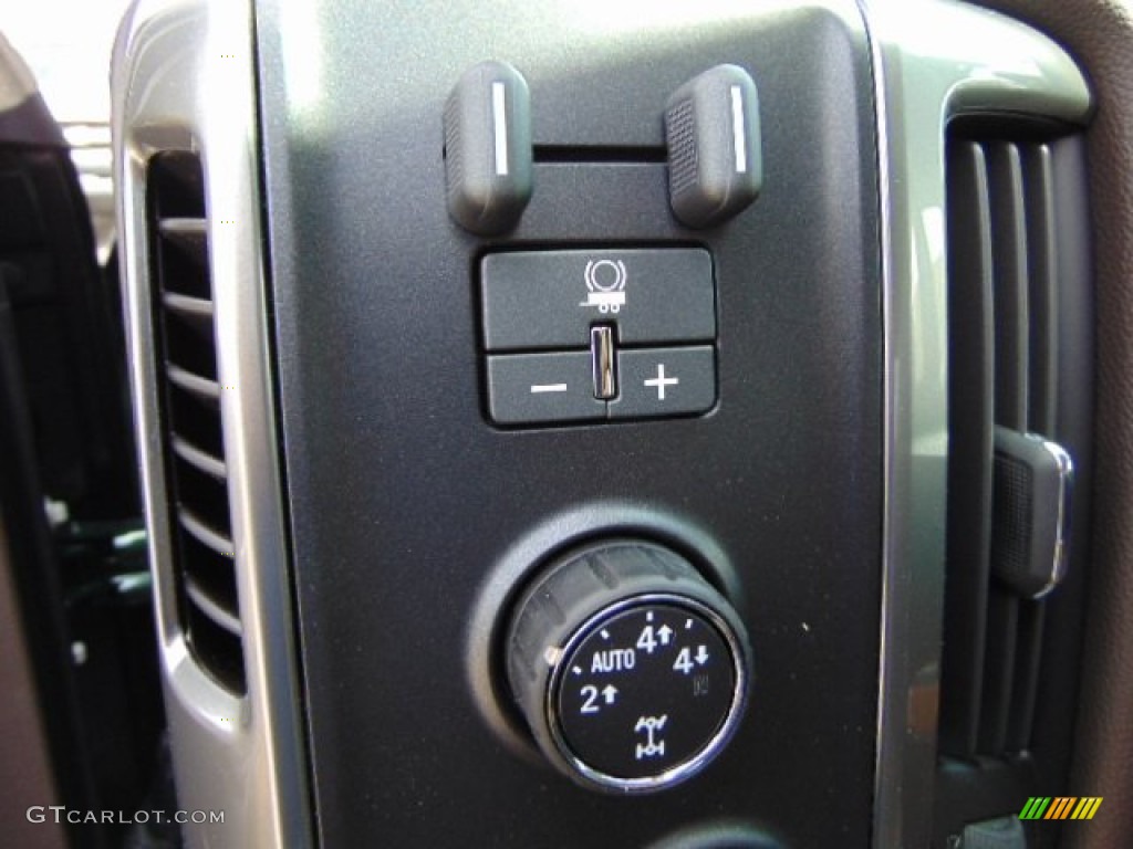 2014 Chevrolet Silverado 1500 LTZ Crew Cab 4x4 Controls Photo #93675308