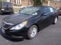 Phantom Black Metallic - Sonata GLS Photo No. 1