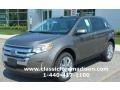 2014 Mineral Gray Ford Edge SEL AWD  photo #1